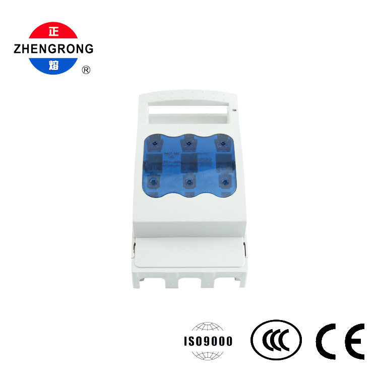 Sezionatore con fusibile a 3 poli 160A 690V su guida DIN