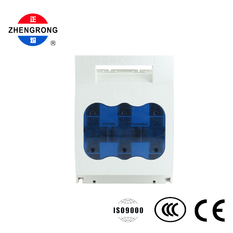 Sezionatore con fusibile a 3 poli 250A 690V su guida DIN