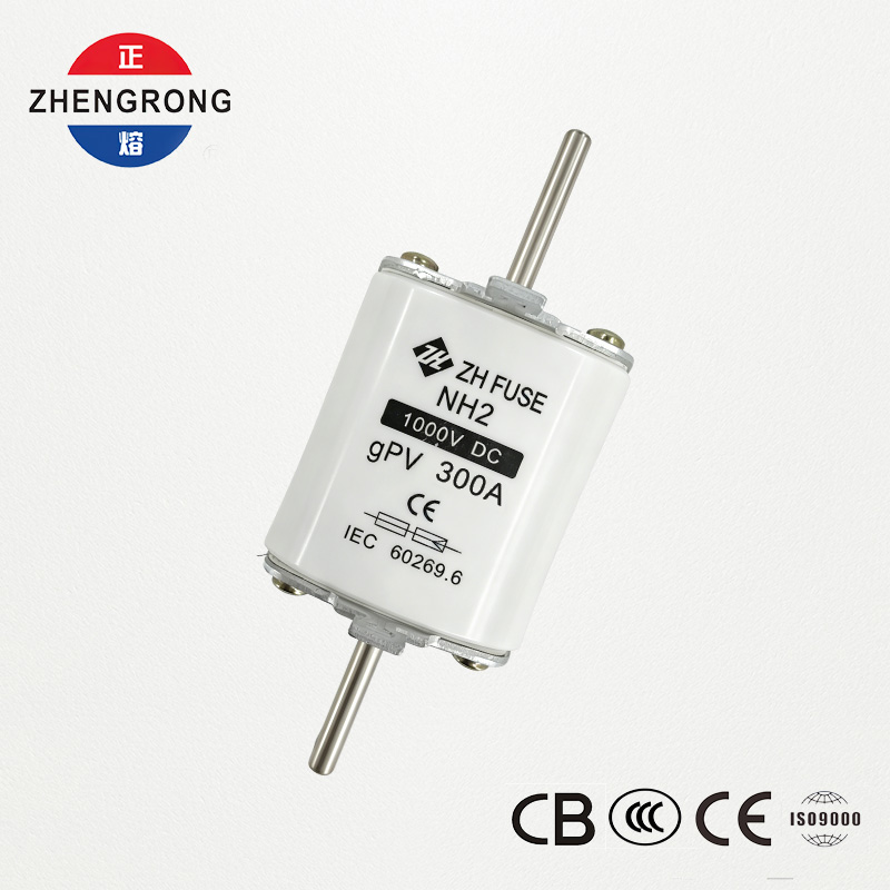 Fusibile fotovoltaico NH2 300 A 1000 V CC gPV - Certificato IEC 60269.6