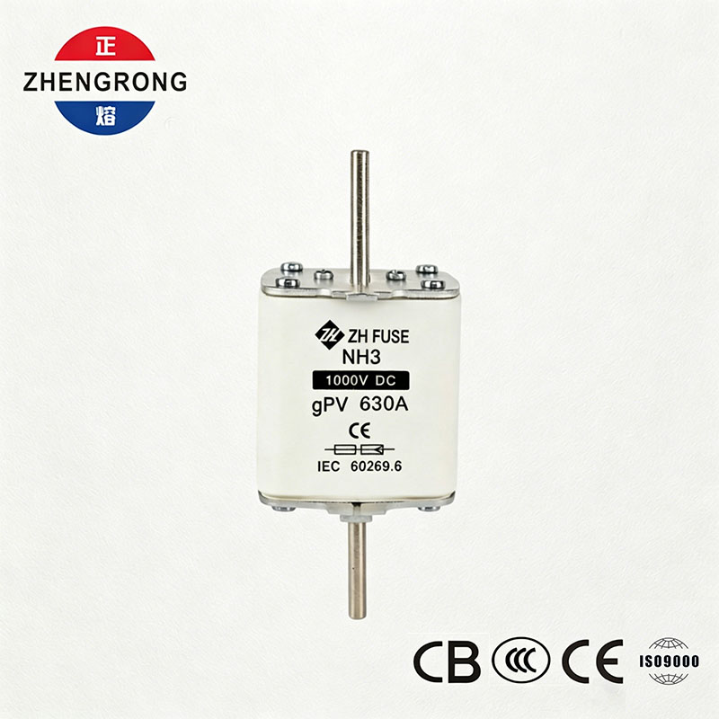 Fusibile NH3 1000 V CC 630 A gPV per impianti solari fotovoltaici