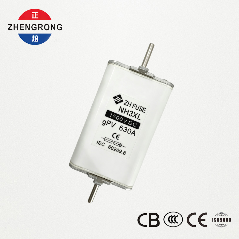 Fusibile fotovoltaico NH3XL 630 A 1500 V CC gPV - Certificato IEC 60269.6