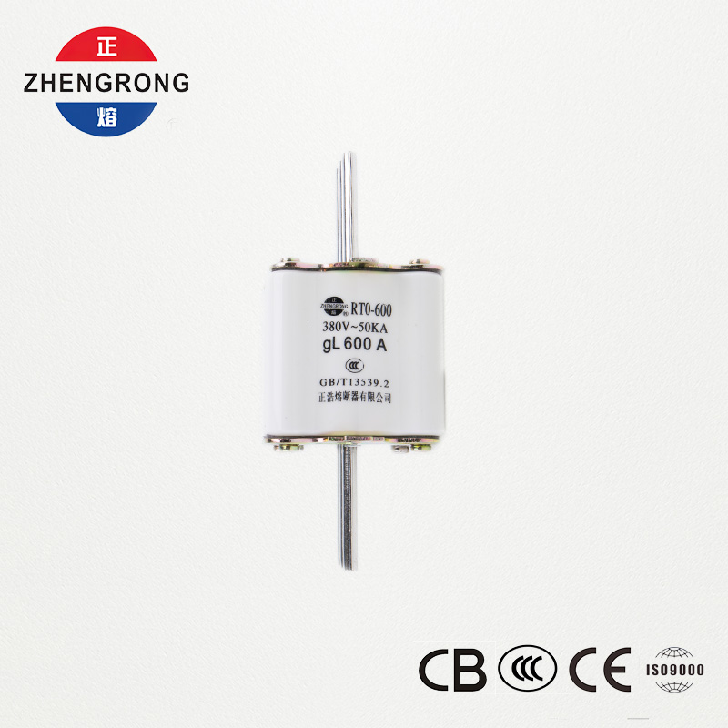 Fusibile in plastica RT0-600 IEC ad alta rottura