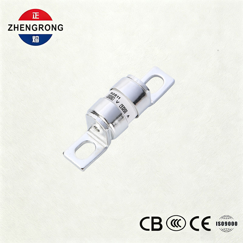 Fusibile ceramico ad azione rapida RGS11 100 A 500 V