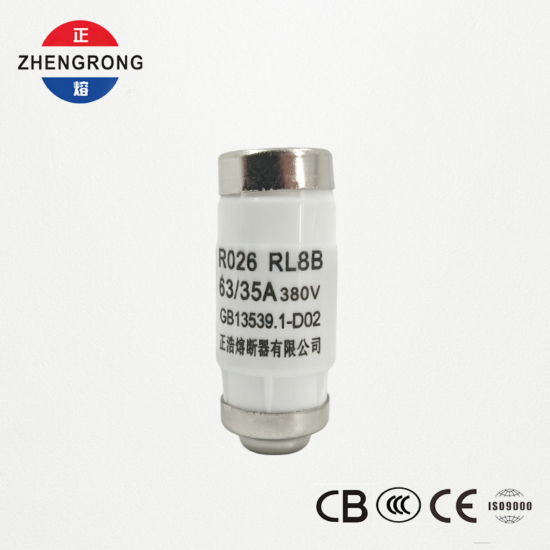 Fusibile cilindrico RL8B R026 35A 380V D02