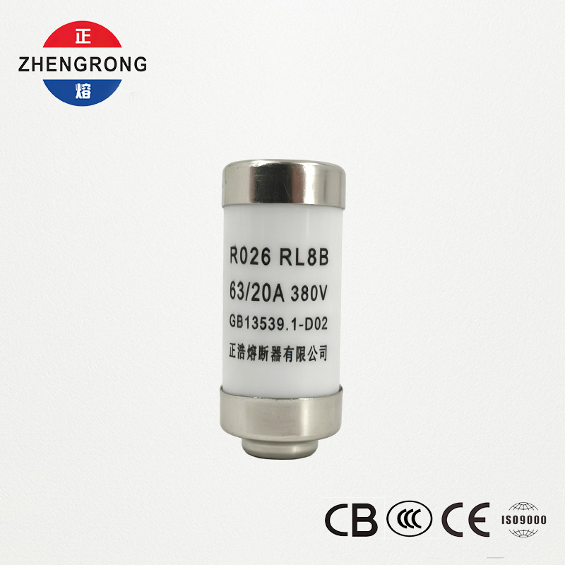Fusibile RL8B R026 380V | 20A/63A D02Norma