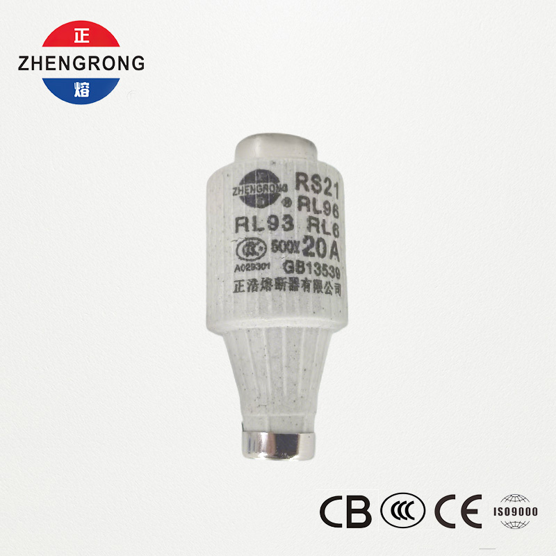 Fusibile a vite ad azione rapida RS21 20A 500V