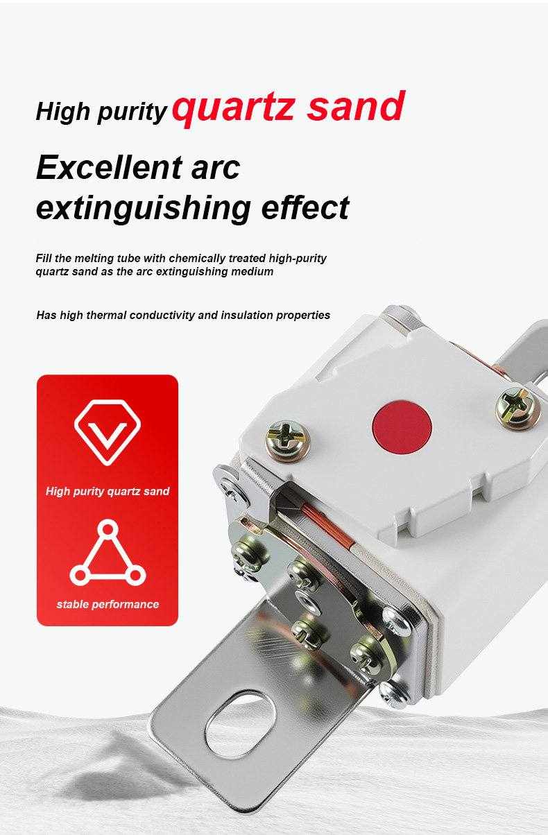 Fusibili RSF-1K 500 V-315 A BC100KA
