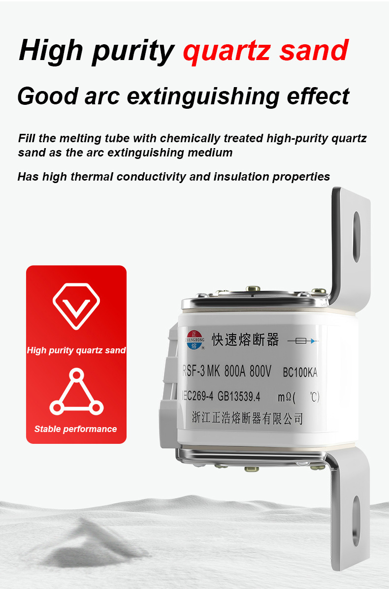 Fusibili RSF-3MK 800V-800A BC100KA