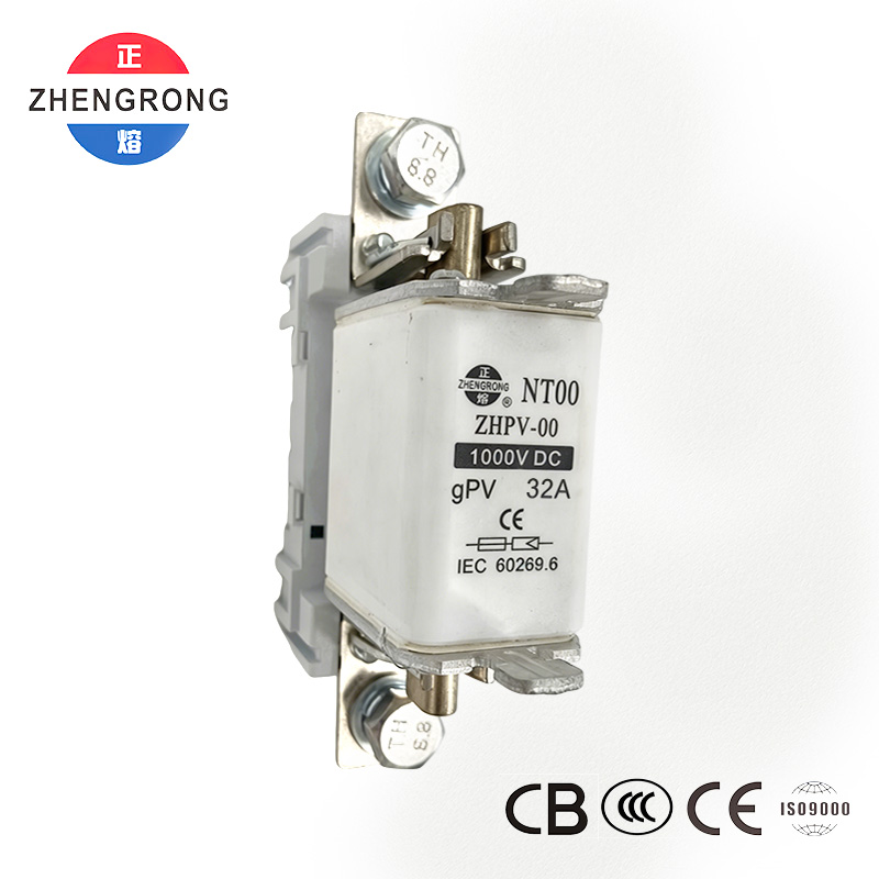 Fusibile di protezione fotovoltaica ZHPV-00 32 A 1000 V CC - Certificato CE
